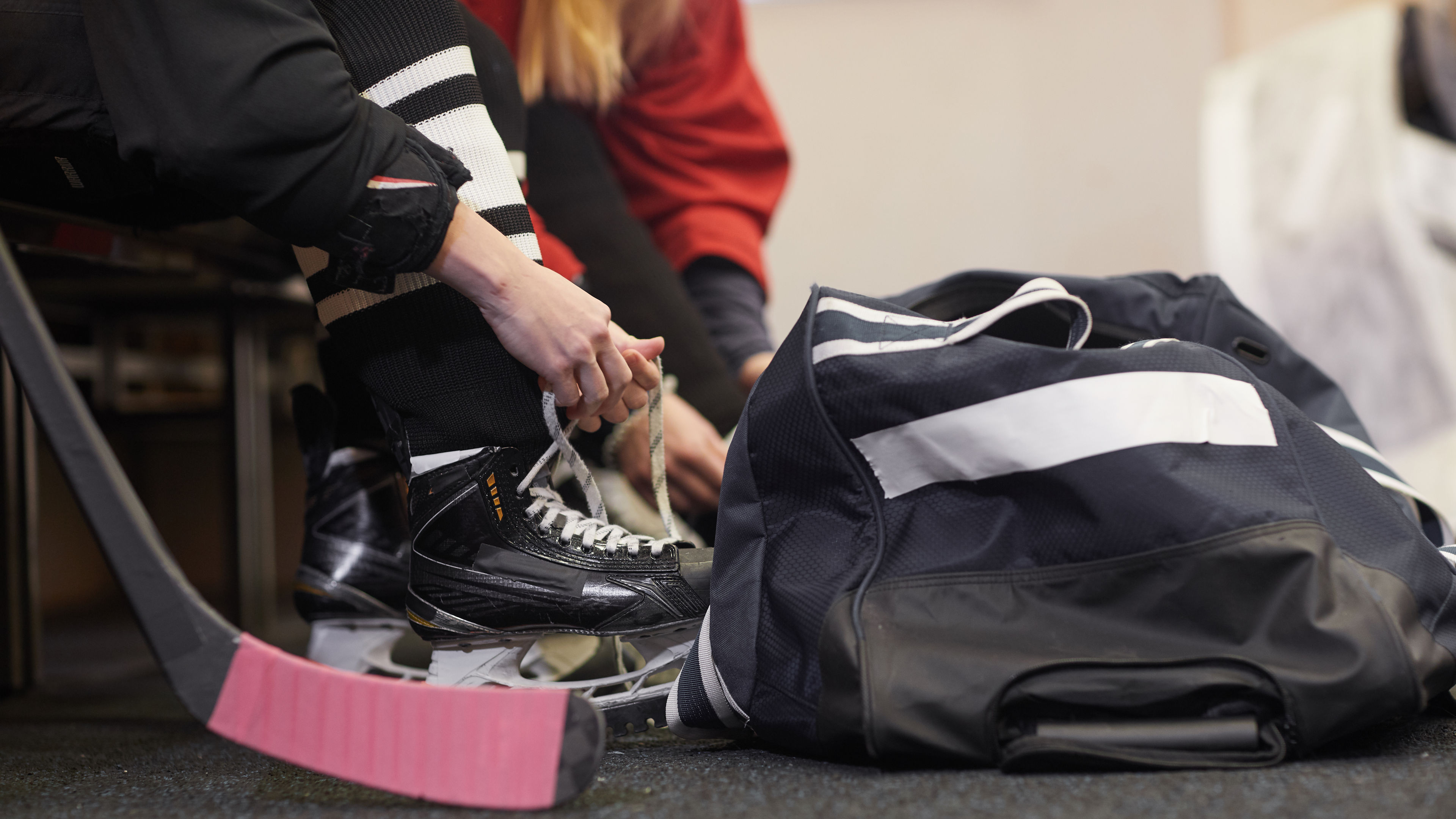 Player Getting Ready