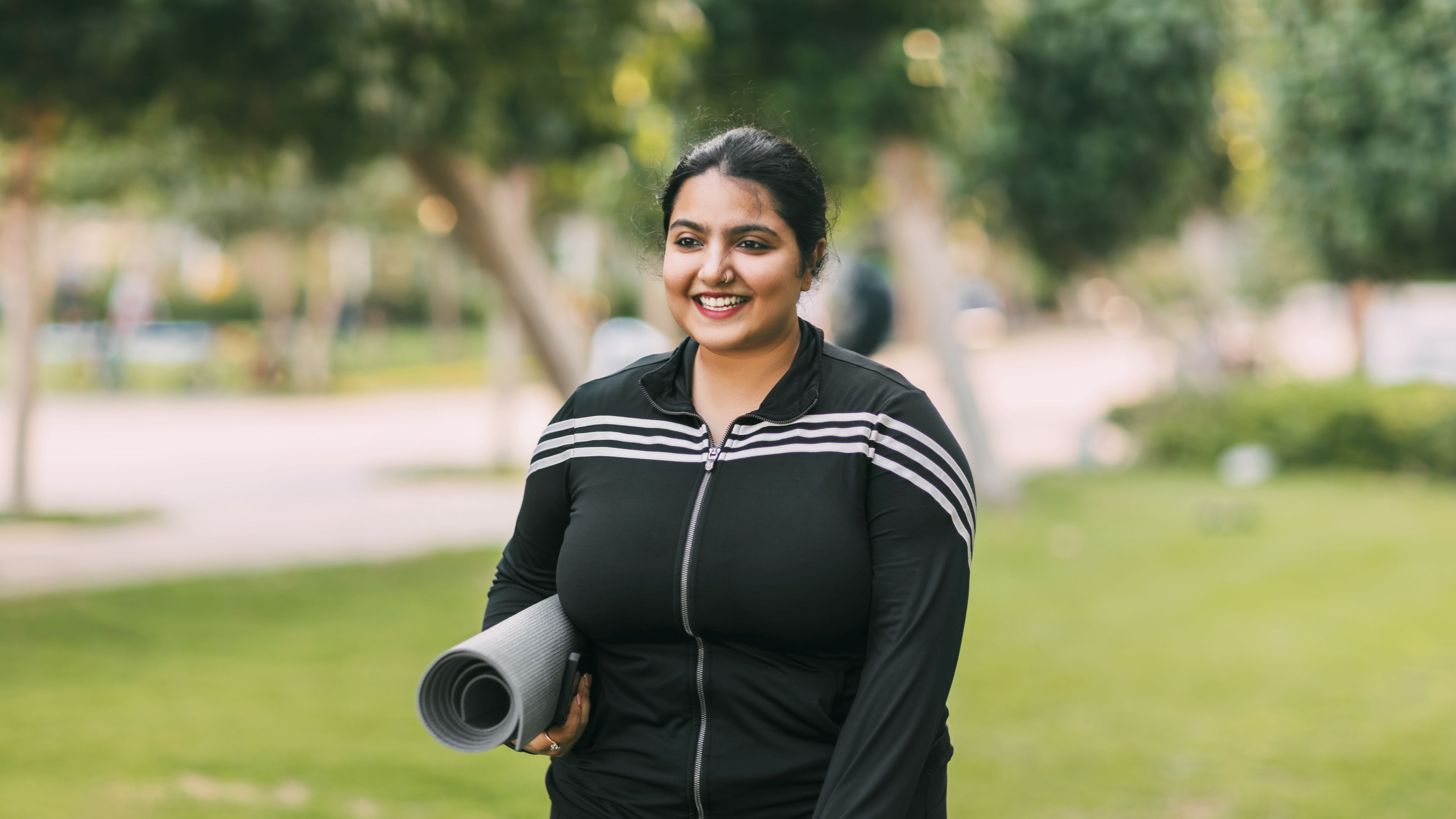 Woman in sportswear 