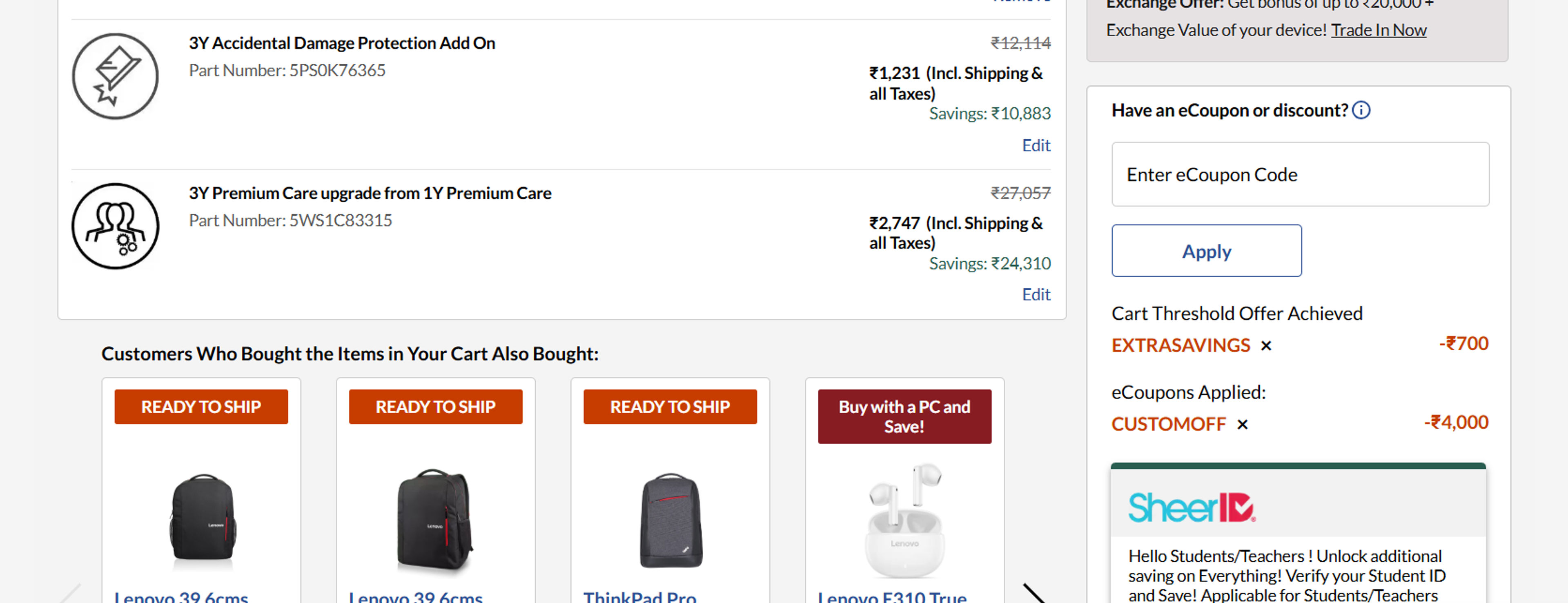How to use Coupon for Lenovo