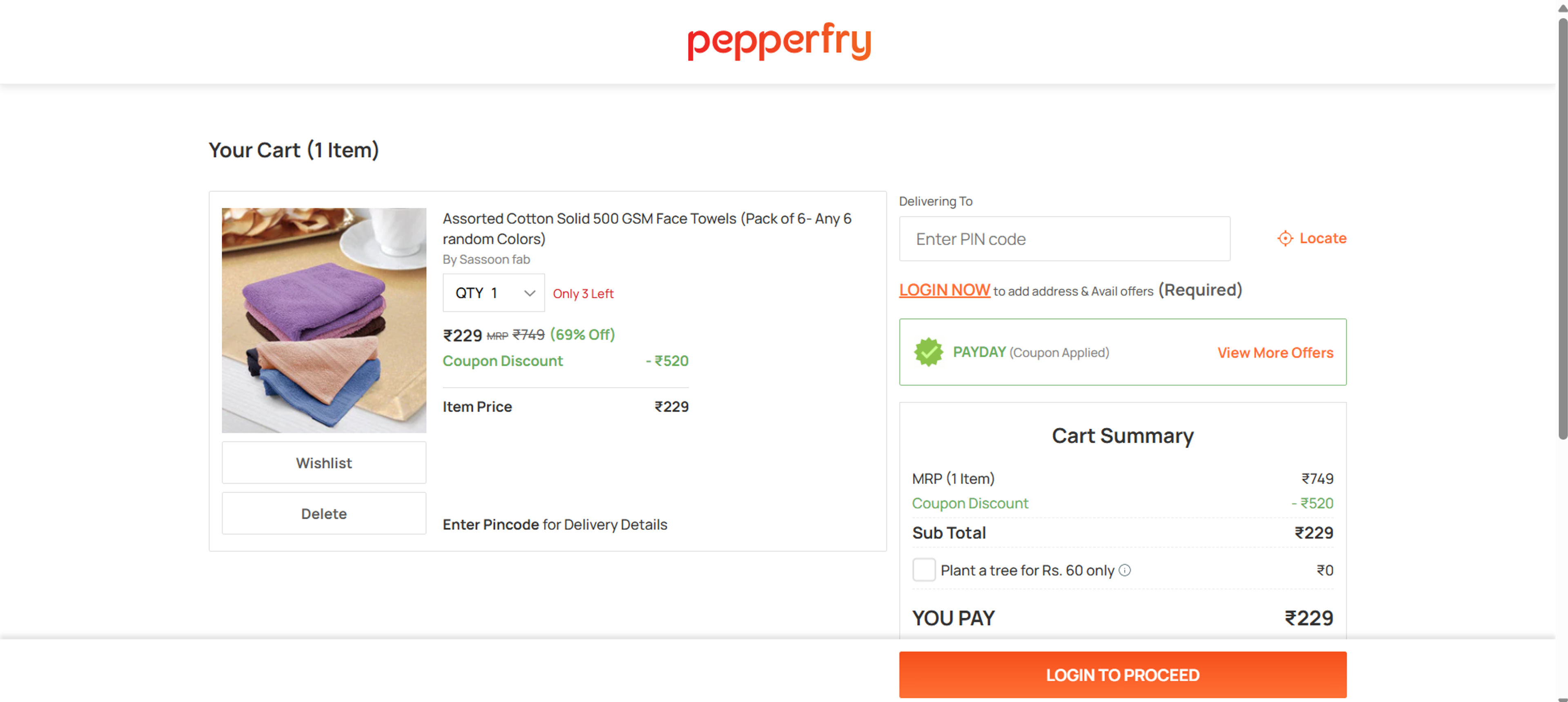 How to use Coupon for Pepperfry
