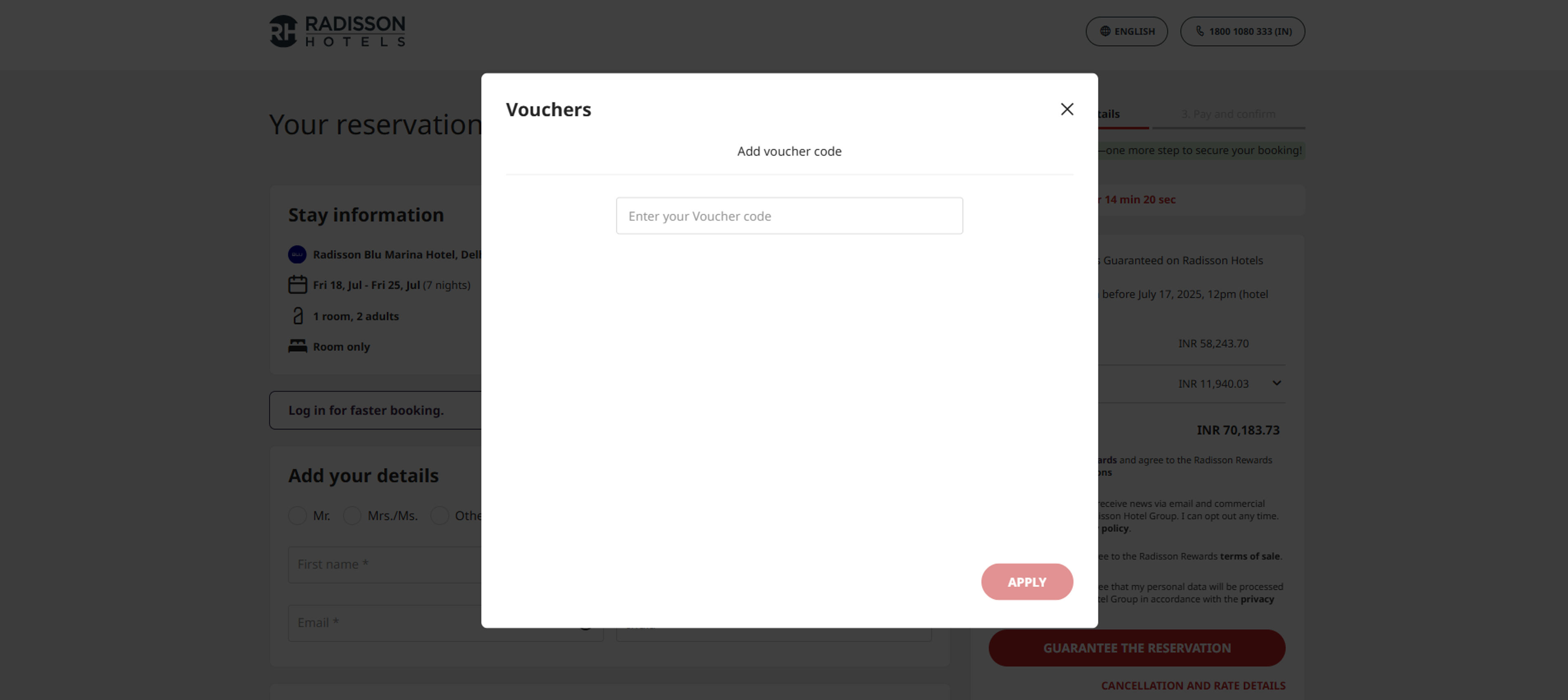 How to Use coupon for Radisson hotels